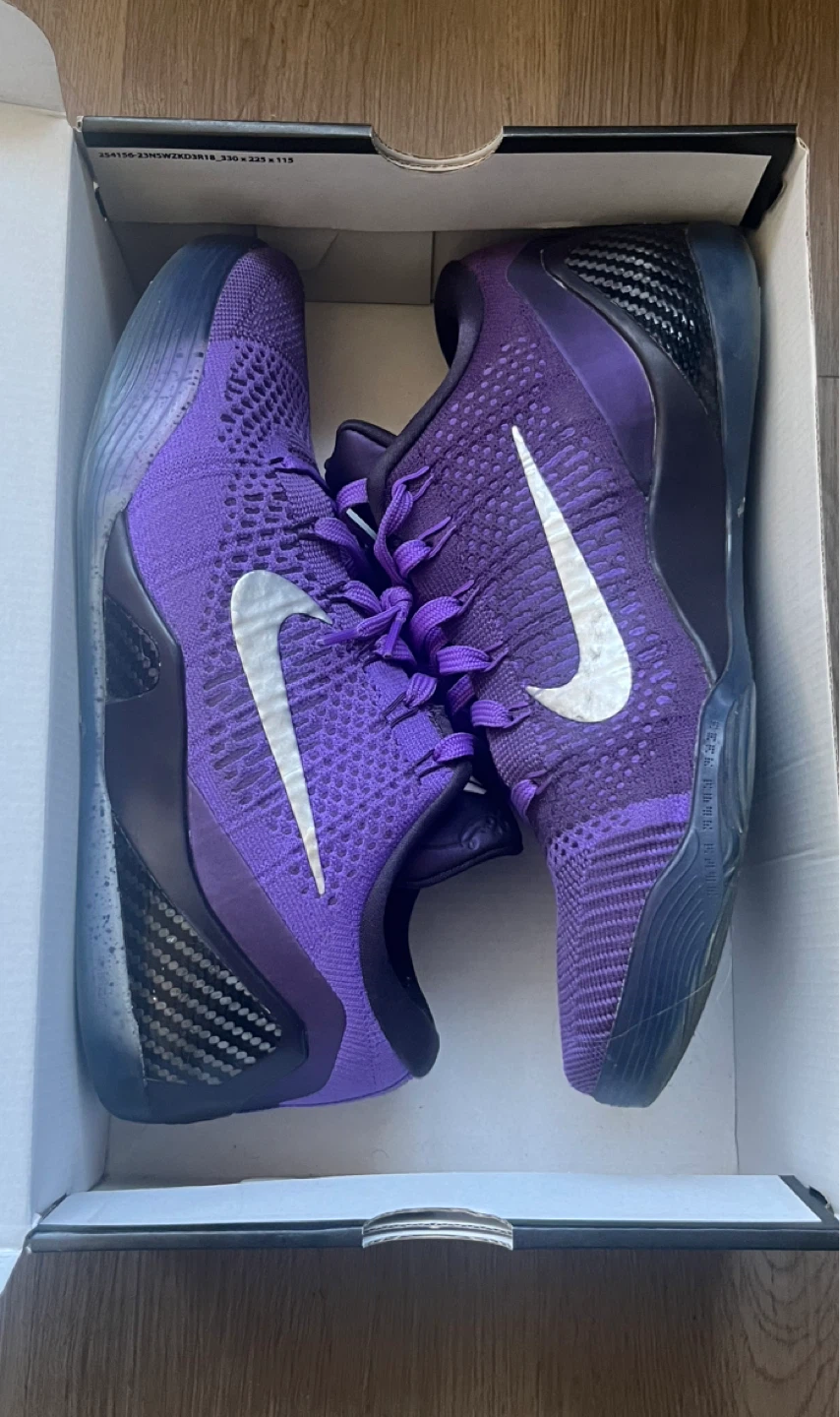 Nike Kobe 9 Elite Low Court Purple