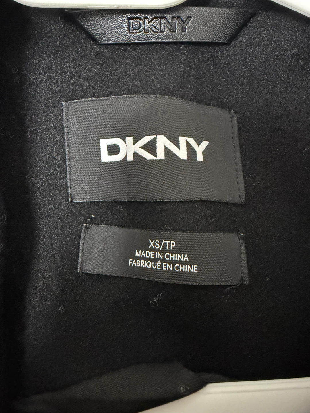 DKNY Black Wool-Blend Coat - photo 2