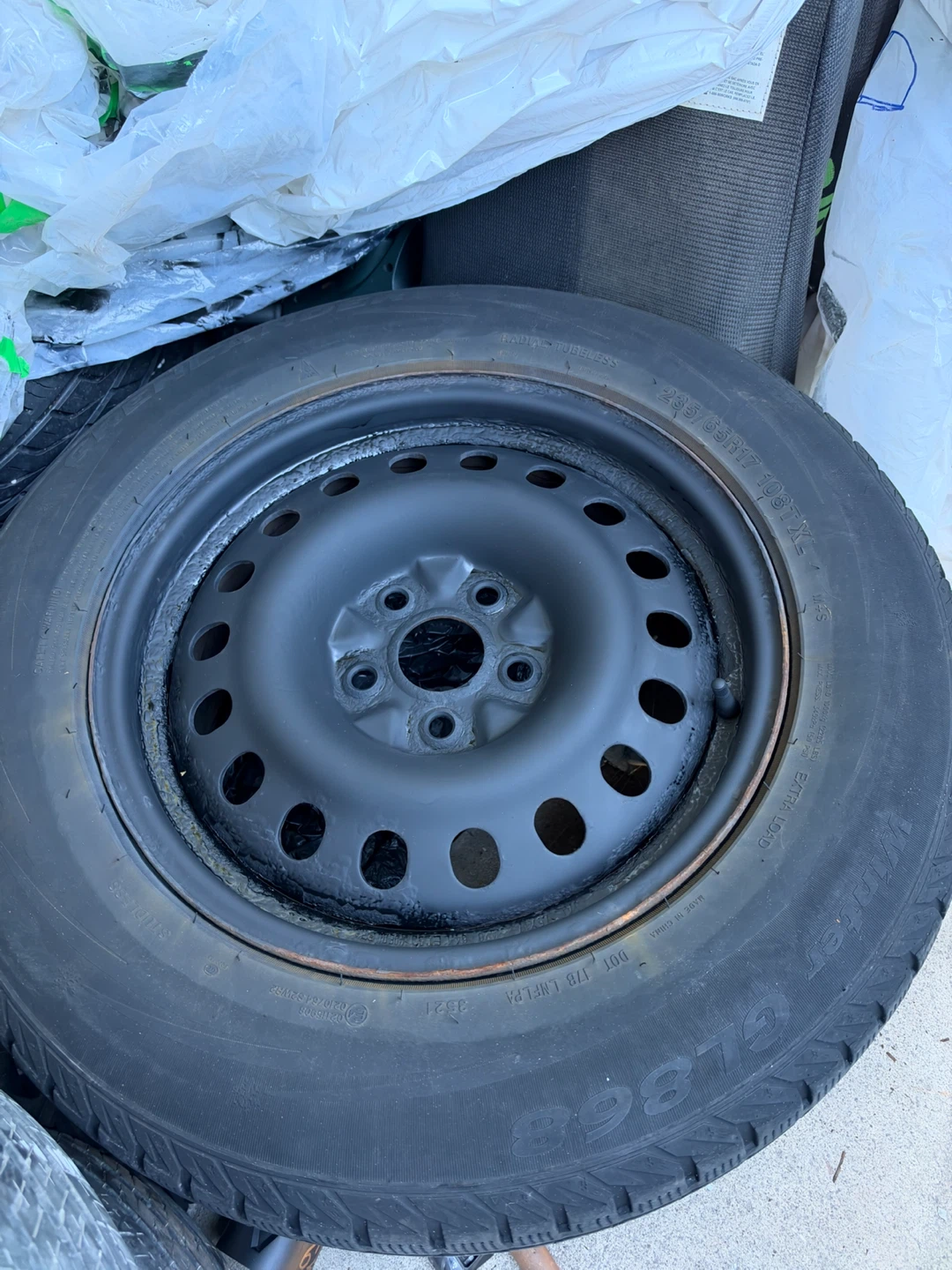 Winter Tires 235/65R17 for Honda Odyssey and Honda Pilot - photo 3