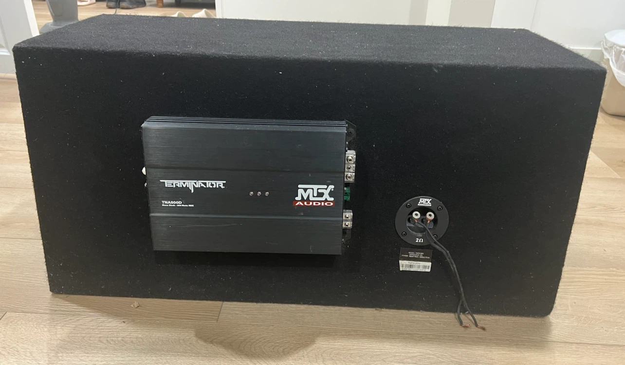 MTX Terminator subwoofer 1200W - photo 2