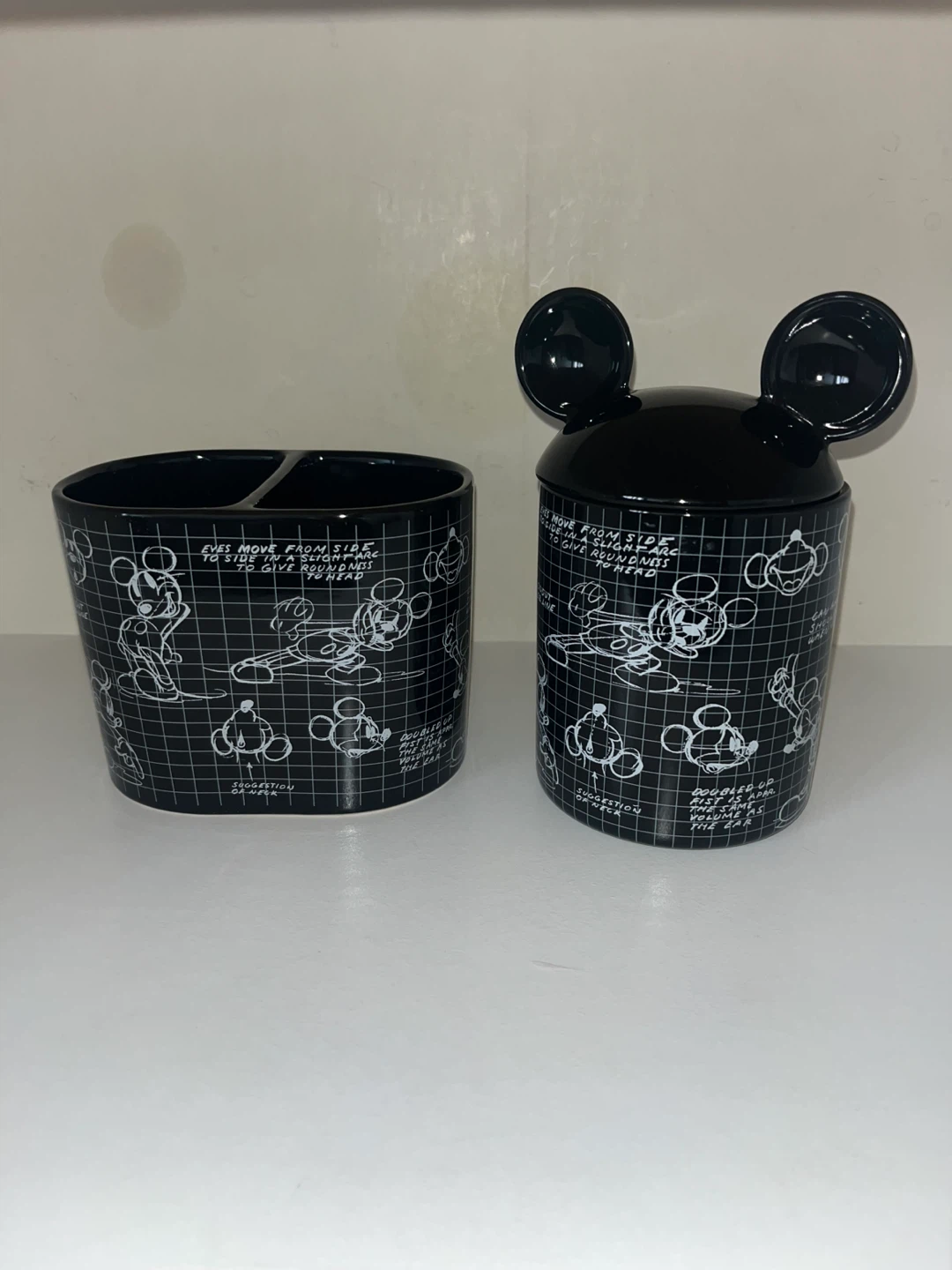 Disney Mickey Mouse Ceramic Desk Organizer Set - photo 3