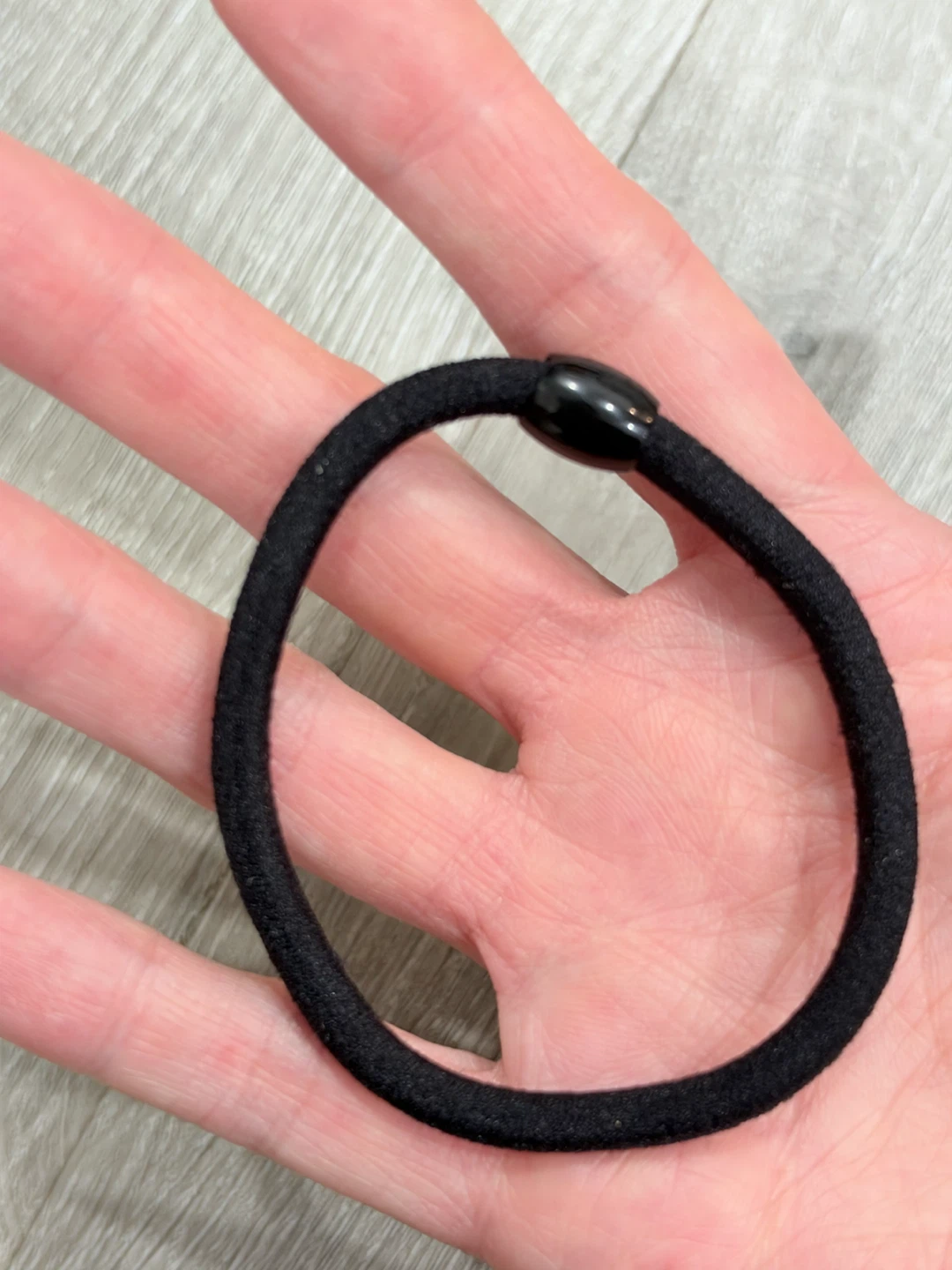 Black Hair Ties and Claw Clip Set - photo 3
