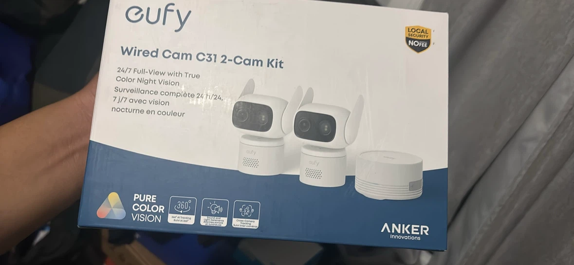 Eufy Wired Cam C31 2-Cam Kit