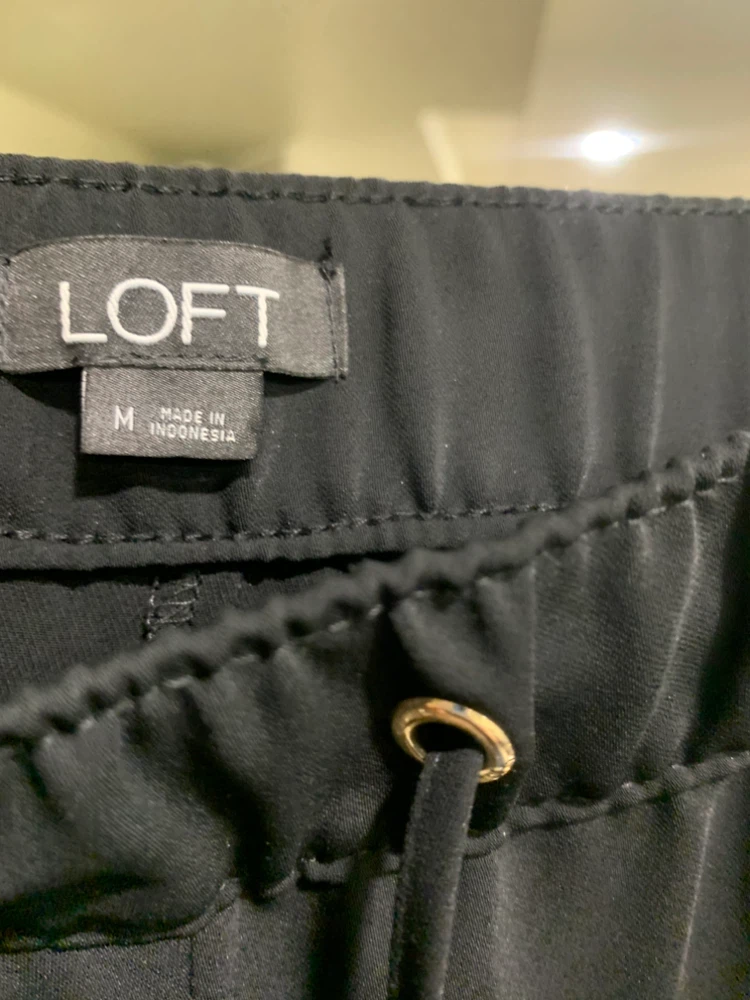 LOFT Black Cargo Joggers - photo 5