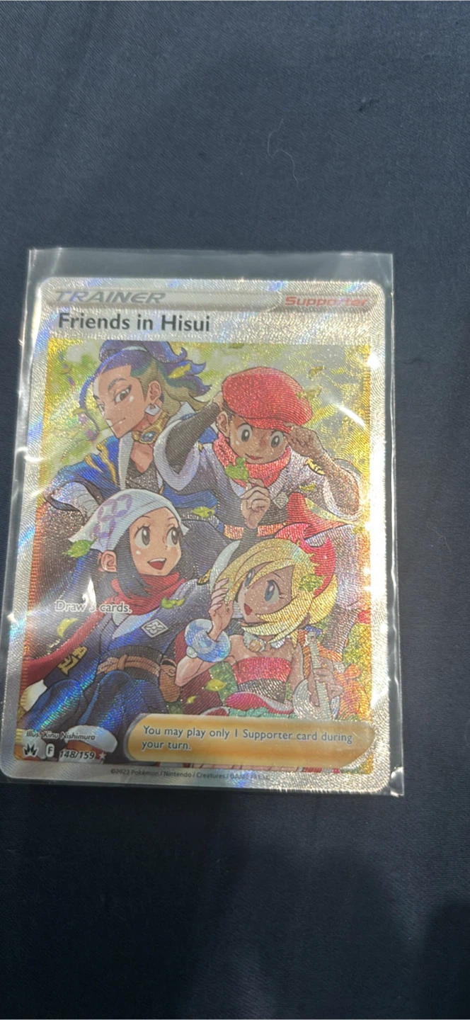 Friends in Hisui Pokemon Trading Card