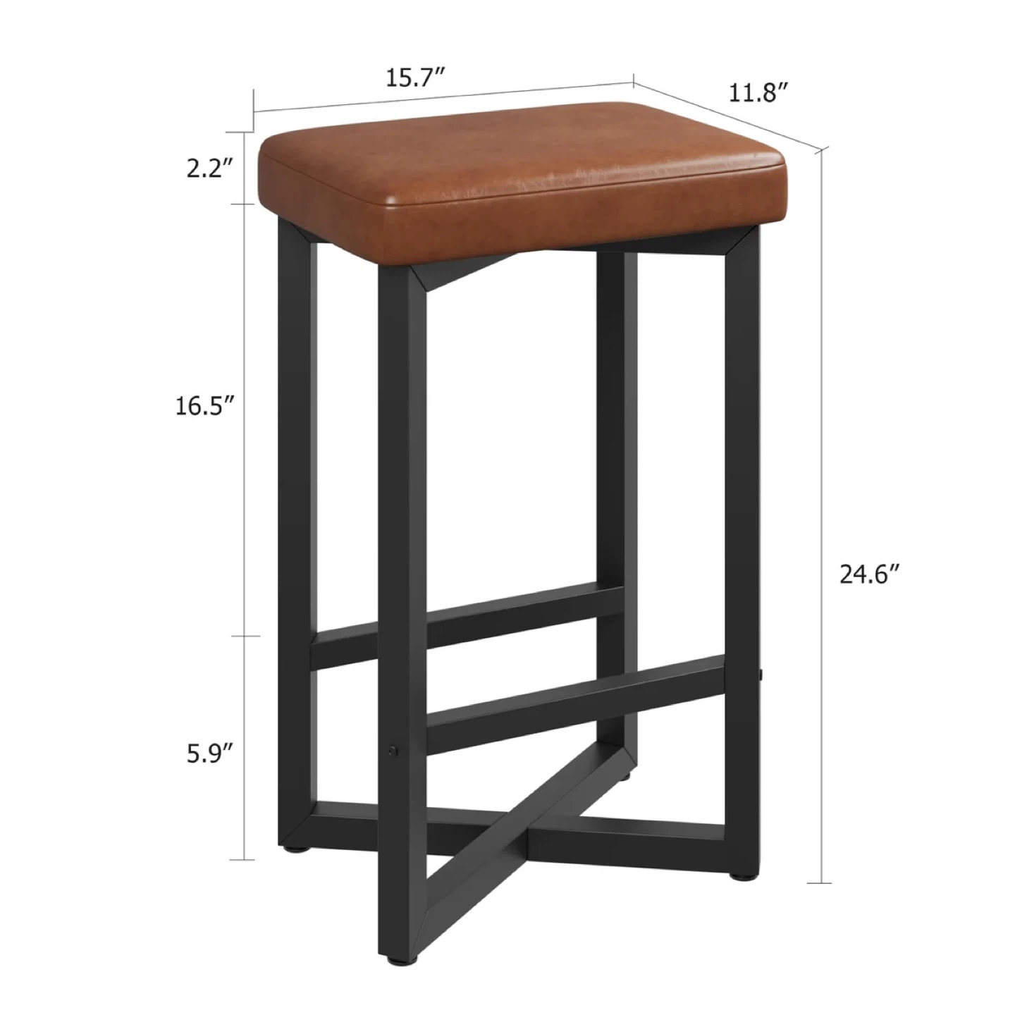 Garvee Barstool Brown set - Brand New - photo 2