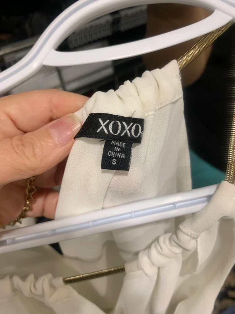 XOXO White Sleeveless Top - photo 2