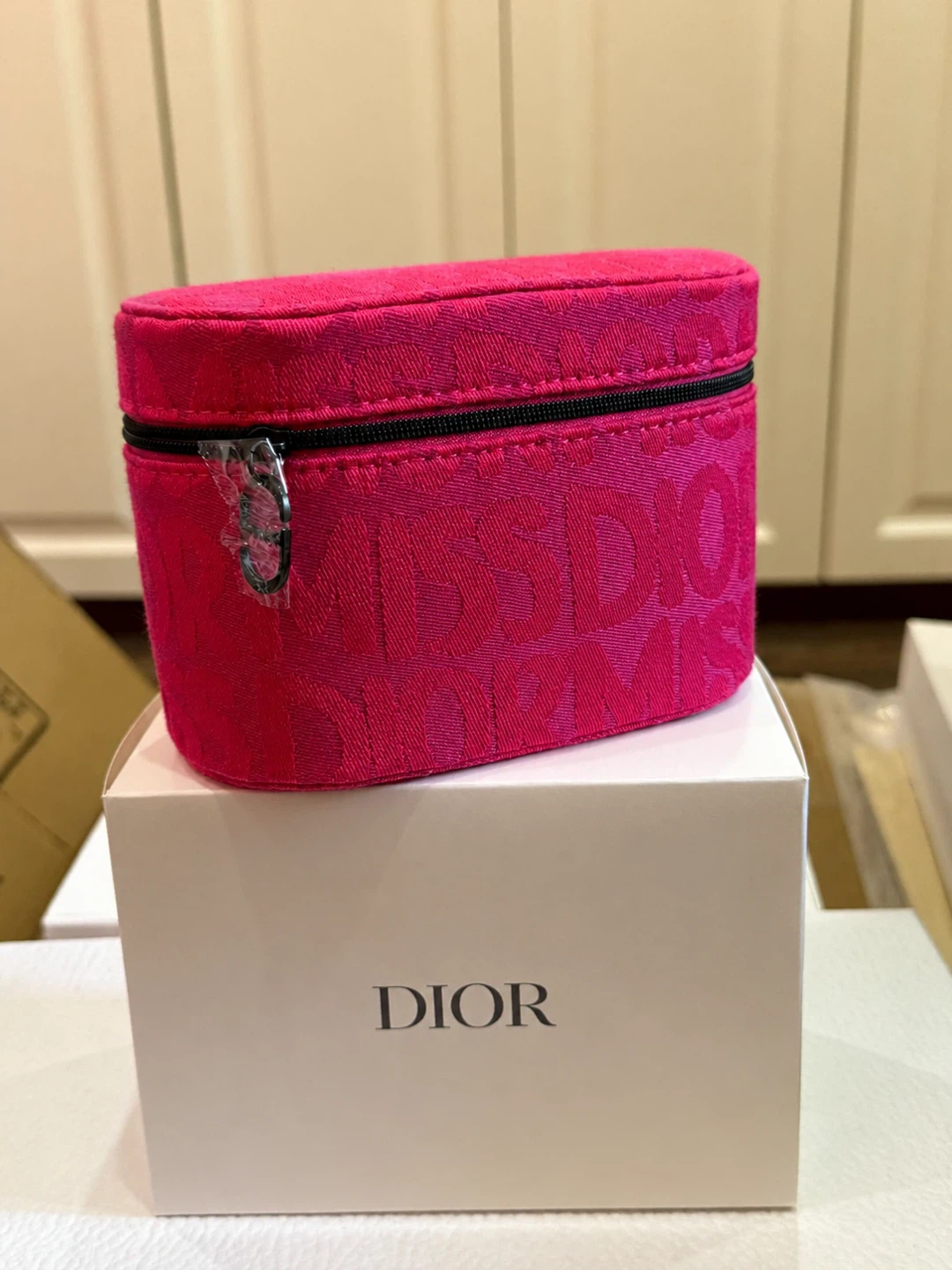 BNIB Dior Pink Miss Dior Cosmetic Travel Case