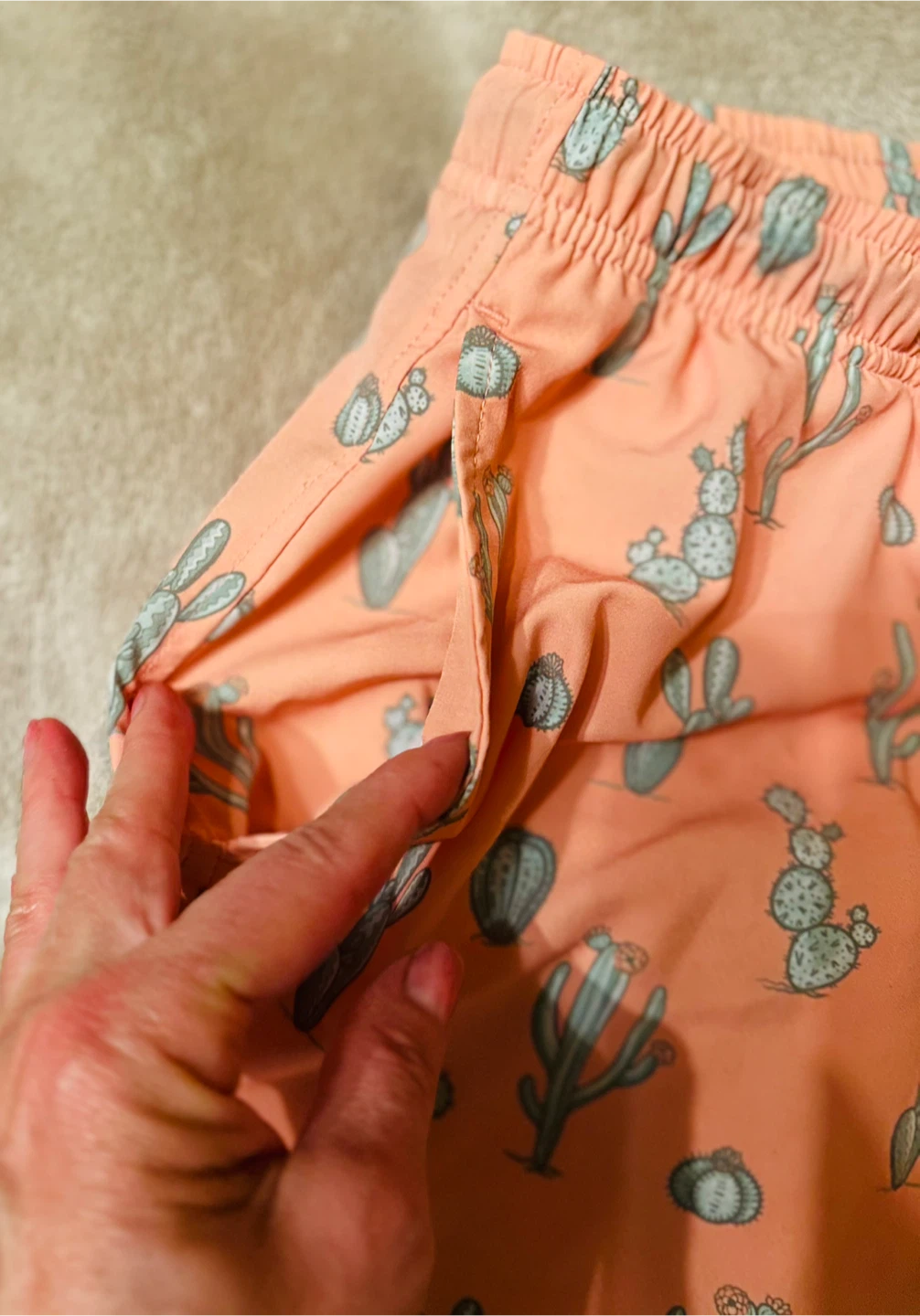 Bearbottom Clothing Cactus Print Swim Shorts - photo 3