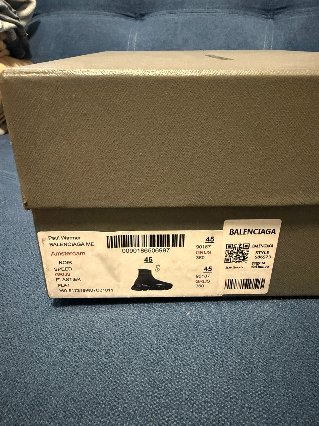 Balenciaga Speed Sneakers Black - photo 2