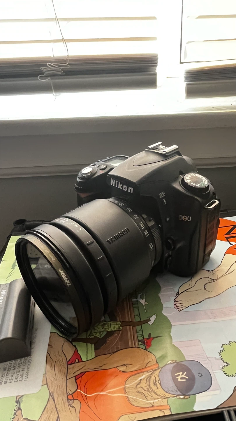 Nikon D90 DSLR Camera with Two Lenses - photo 2
