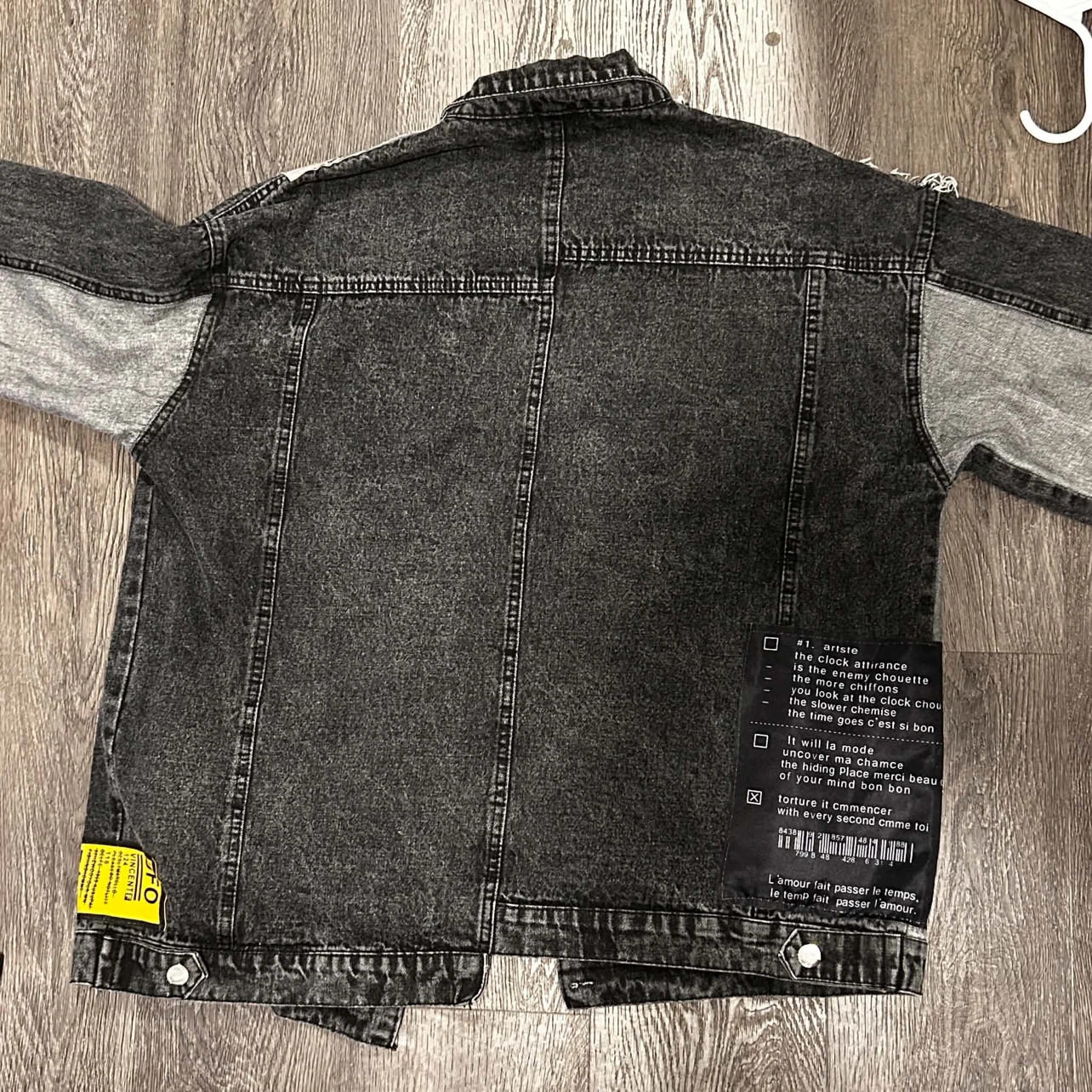 Graphic Patch Denim Jacket - photo 2
