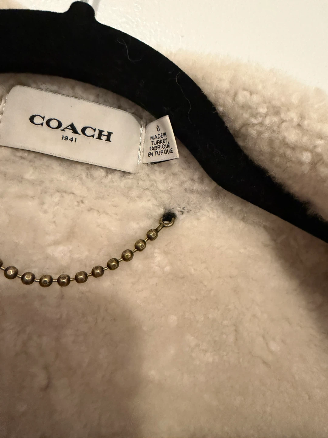 Coach 1941 Restored Shearling Aviator Jacket - photo 2