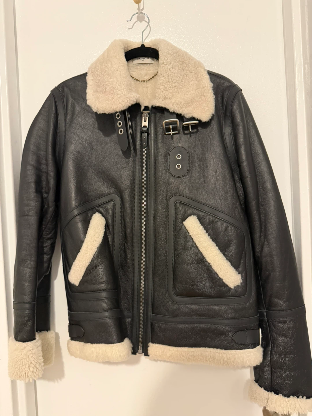 Coach 1941 Restored Shearling Aviator Jacket - photo 3