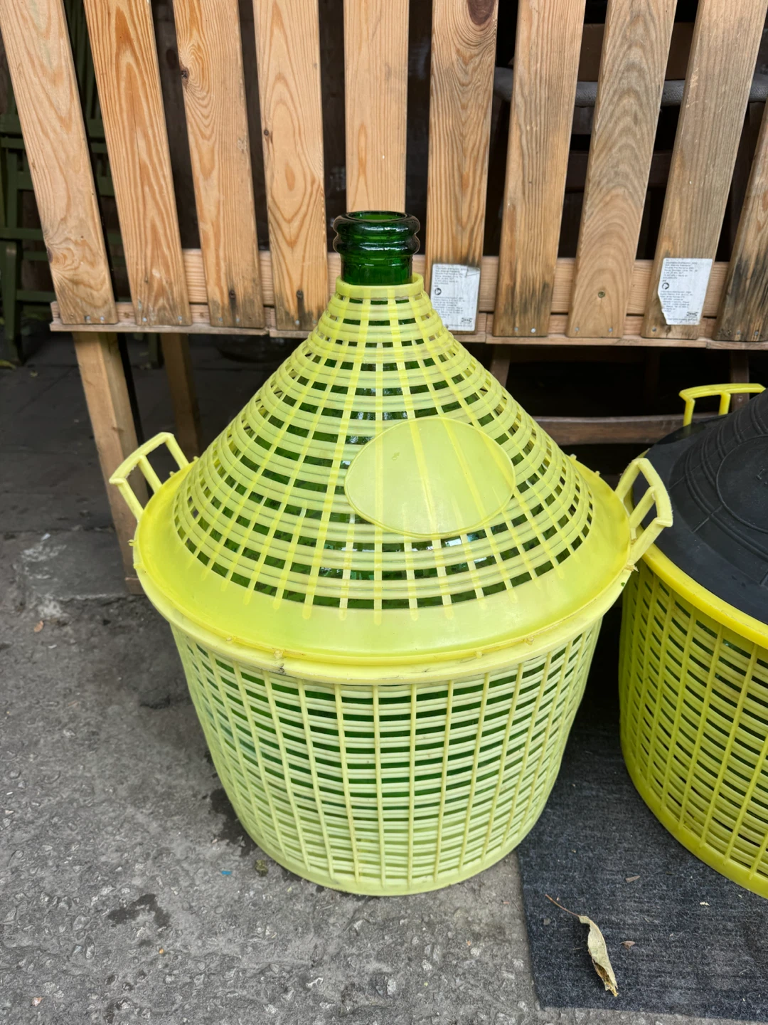 Assorted Glass Carboys with Protective Baskets - photo 2