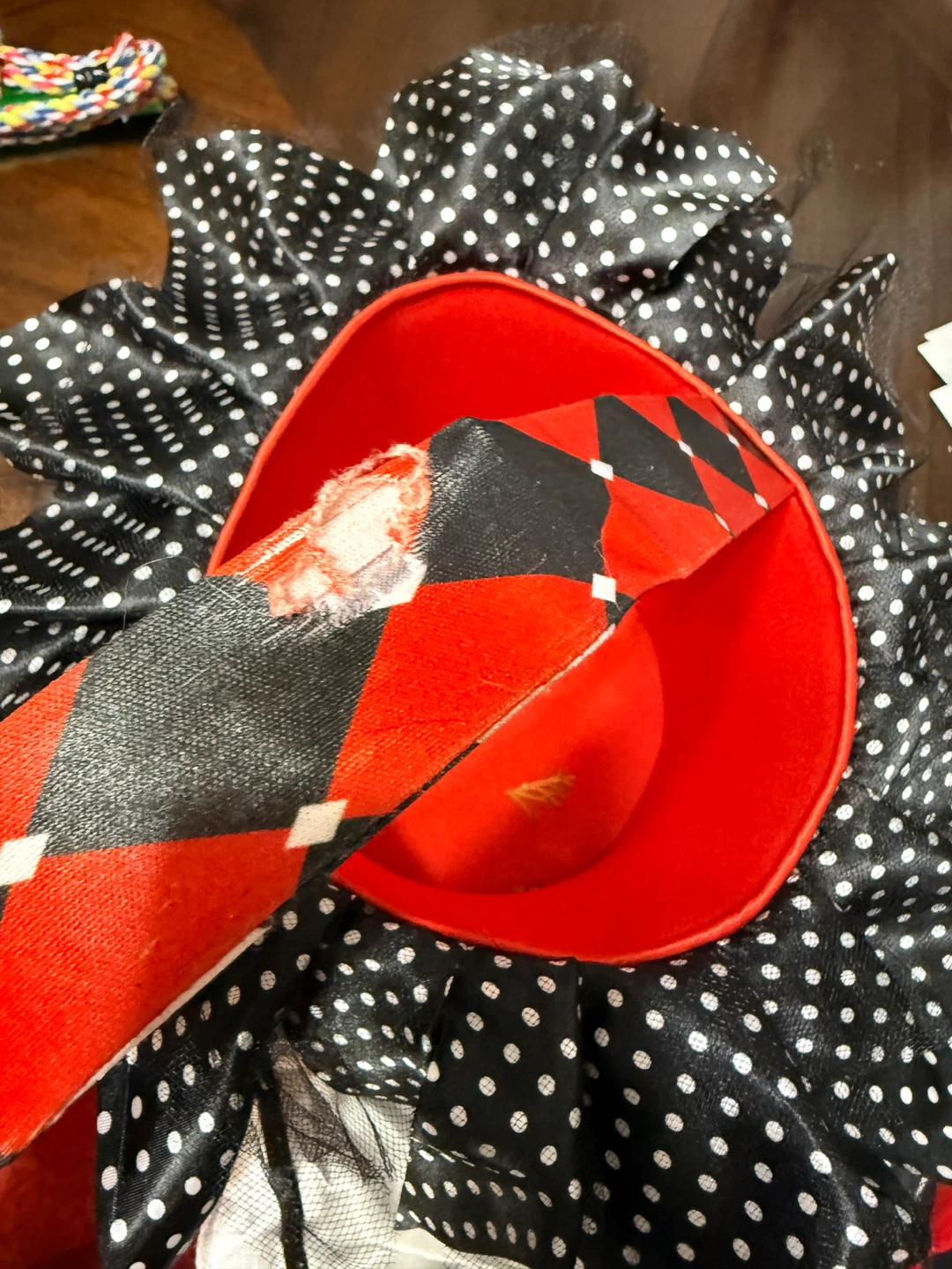 Harlequin Halloween Costume Set - photo 2
