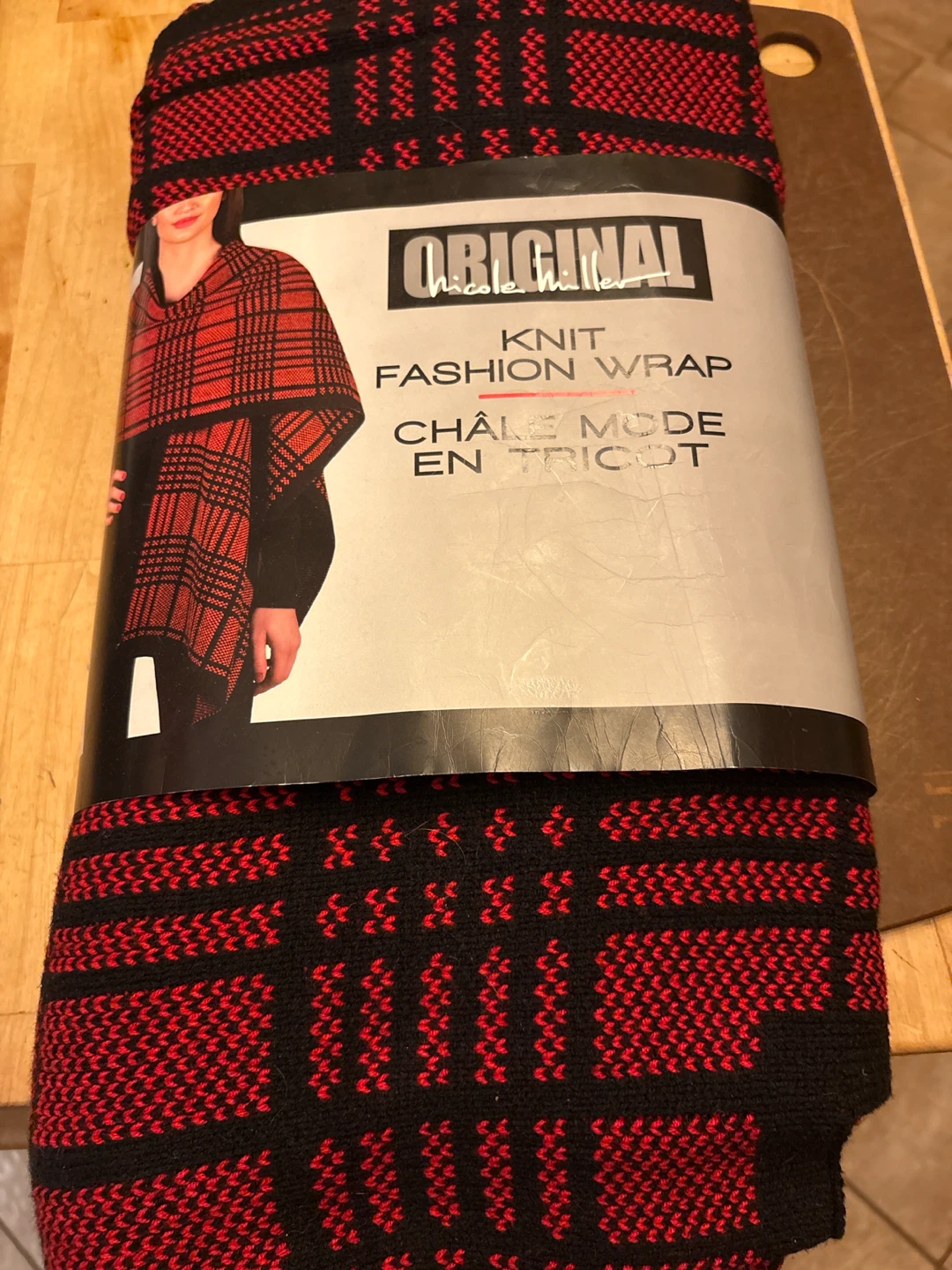 Nicole Miller Knit Fashion Wrap