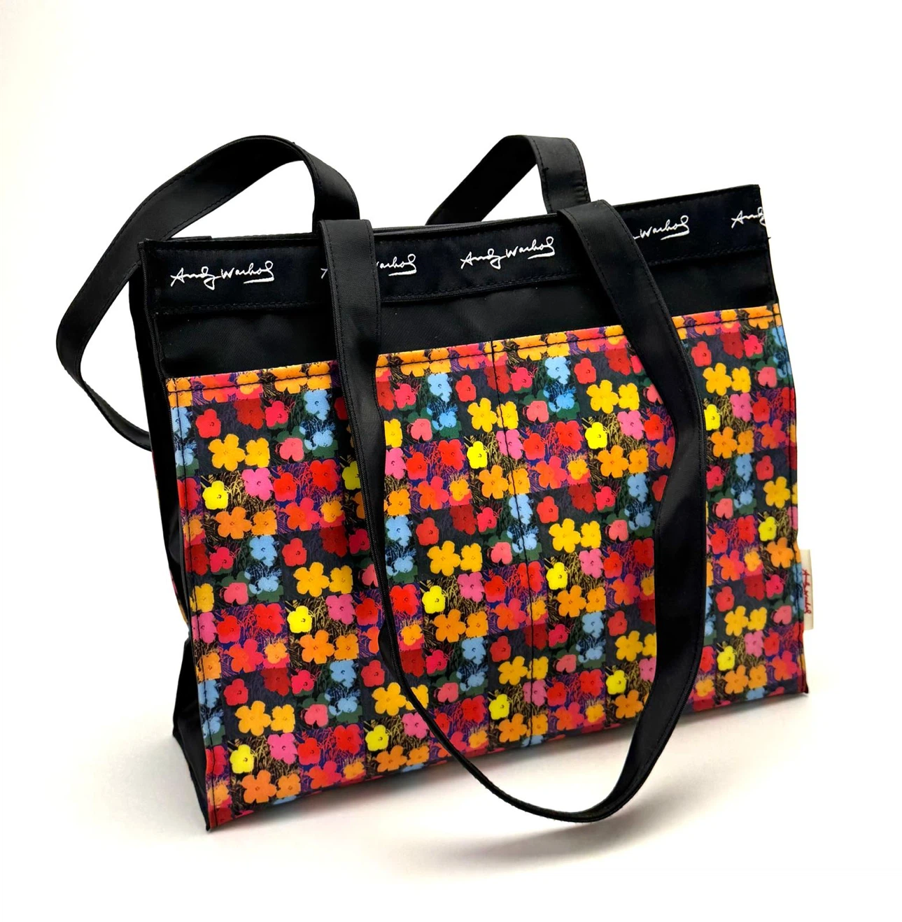 Andy Warhol Floral Print Tote Bag - photo 5
