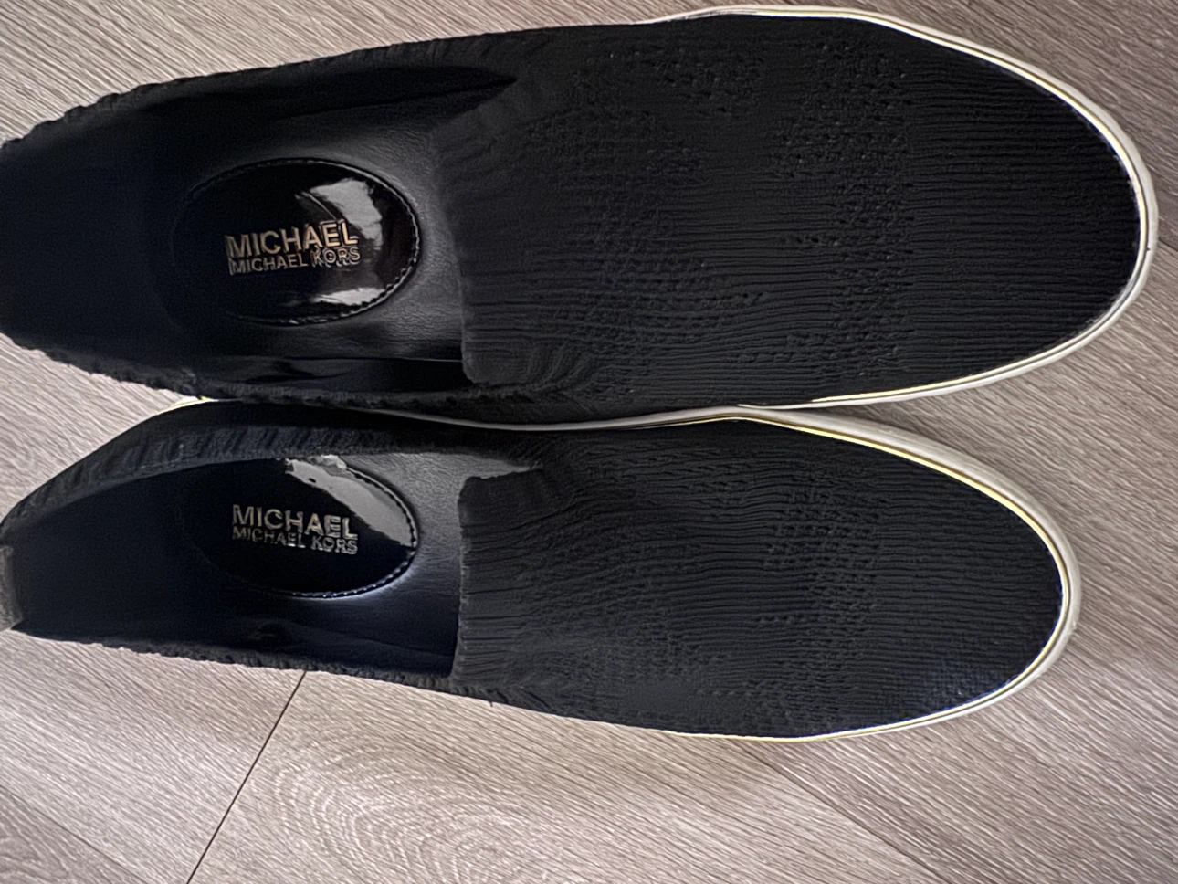 Michael Kors Black Knit Slip-On Sneakers - photo 3