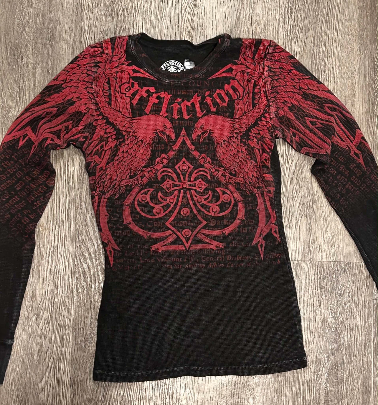 Affliction Long Sleeve Thermal Shirt