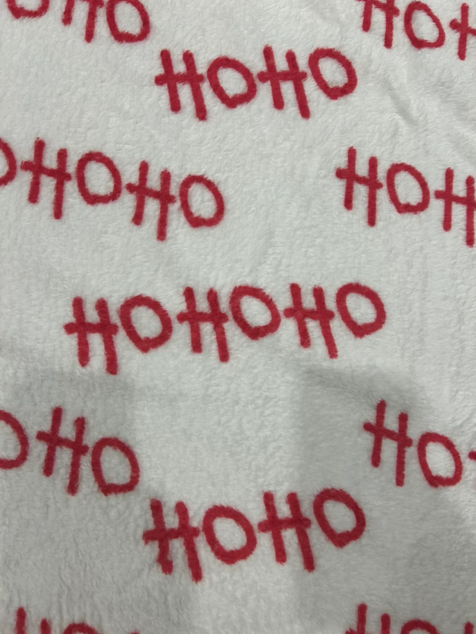 Christmas Ho Ho Ho Fleece Throw Blanket - photo 2