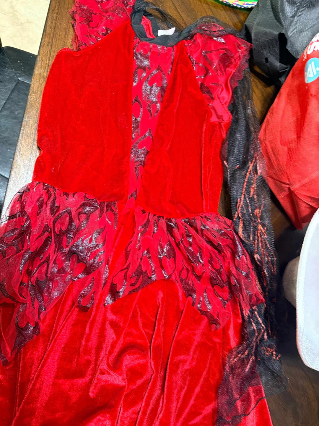 Red Devil Halloween Costume Set