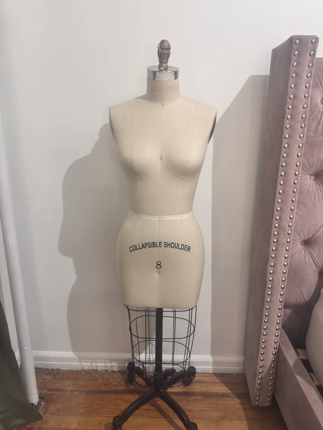 Female Professional Dress Form with Collapsible Shoulders