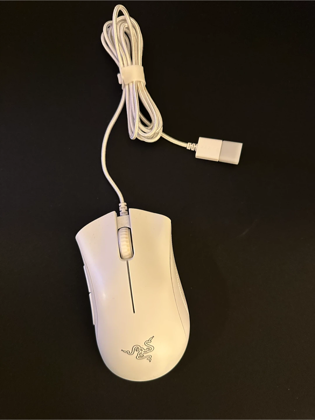 Razer DeathAdder Essential Wired Gaming Mouse White - photo 3