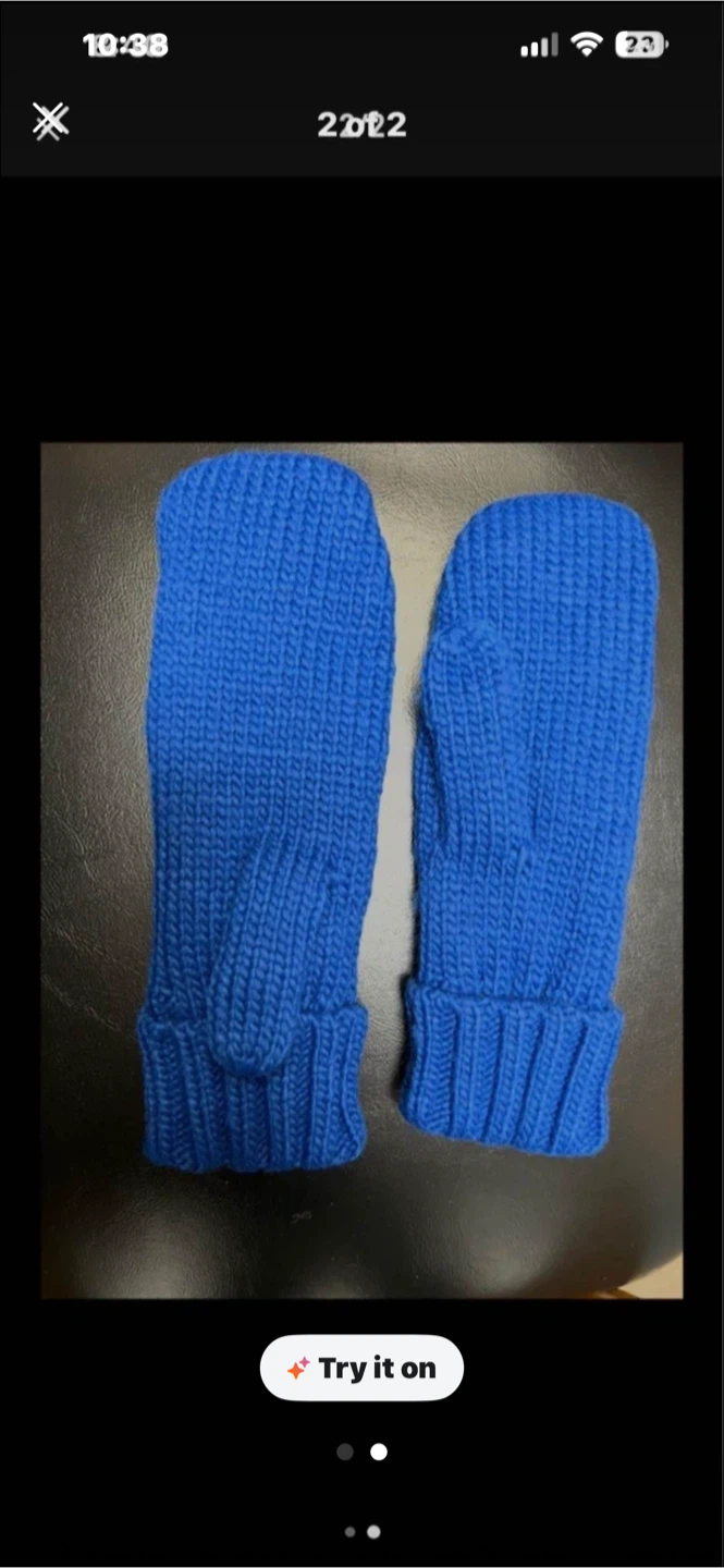 Toronto Blue Jays Knitted Mittens - photo 2