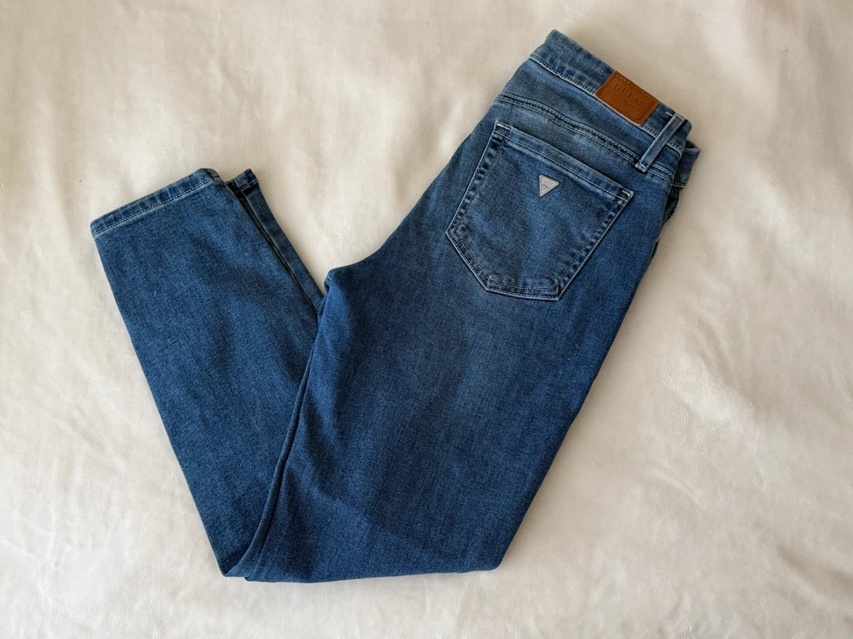 Guess Cropped Skinny Jeans – Size 28 - photo 3