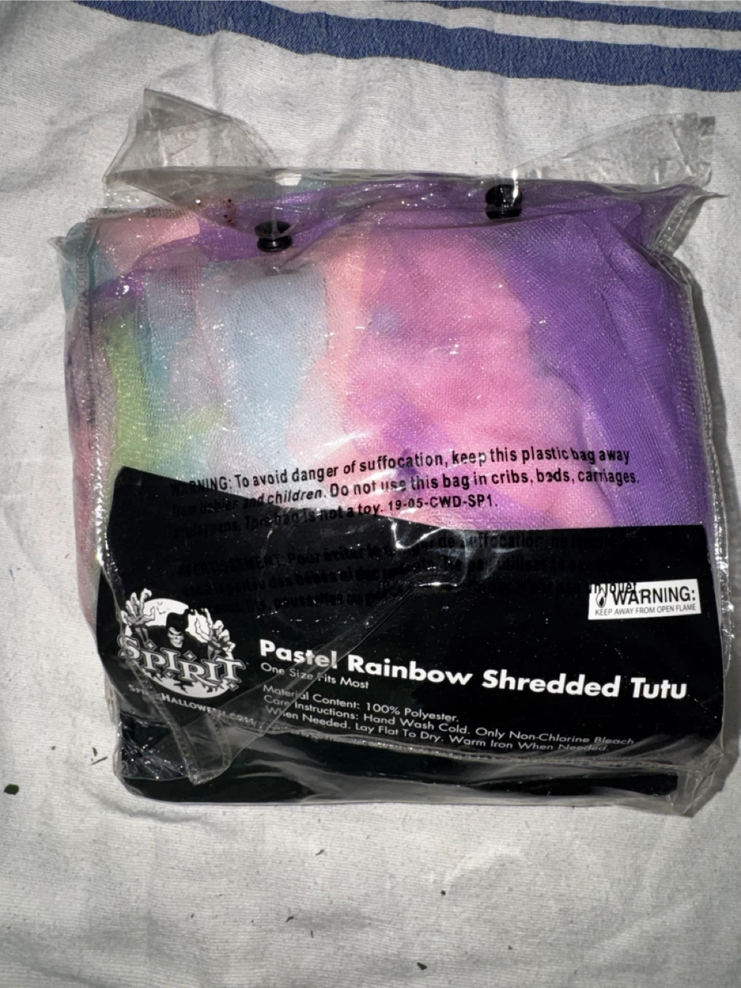 Pastel Rainbow Shredded Tutu - photo 2
