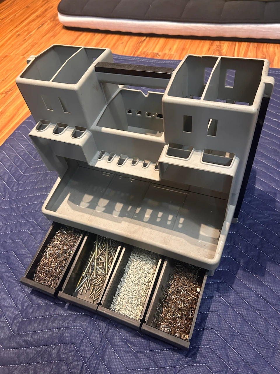 Portable Hardware Organizer with Assorted Tacks - photo 2