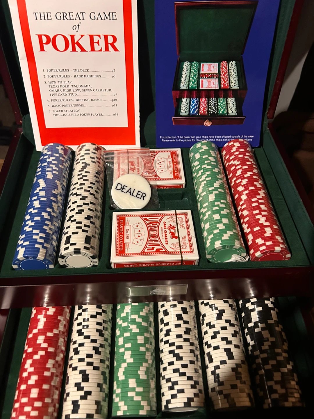 500 Piece Executive Poker Set - photo 2