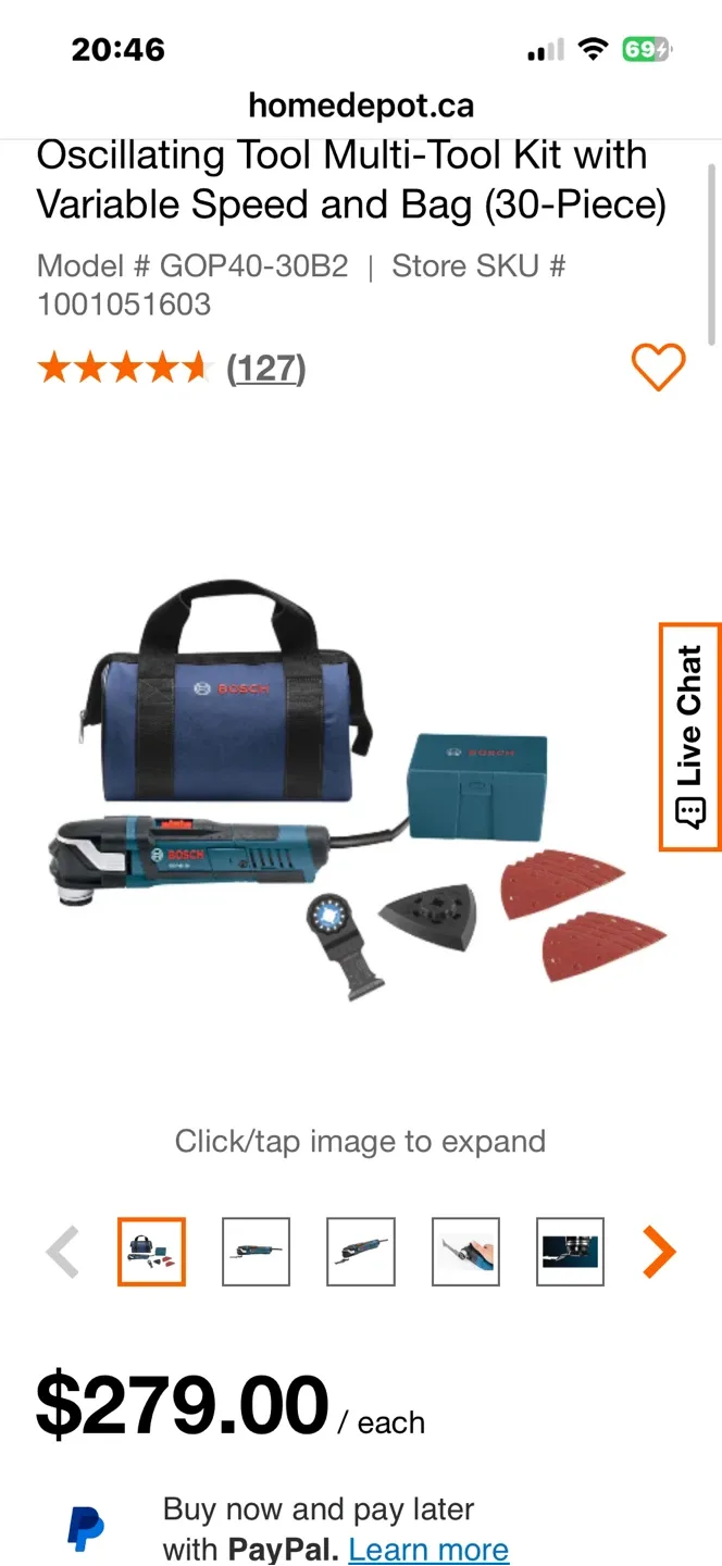 Bosch GOP40-30 Oscillating Multi-Tool Kit - photo 4
