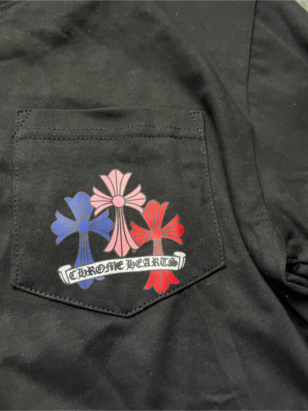Black Chrome Hearts Long Sleeve Shirt - photo 4