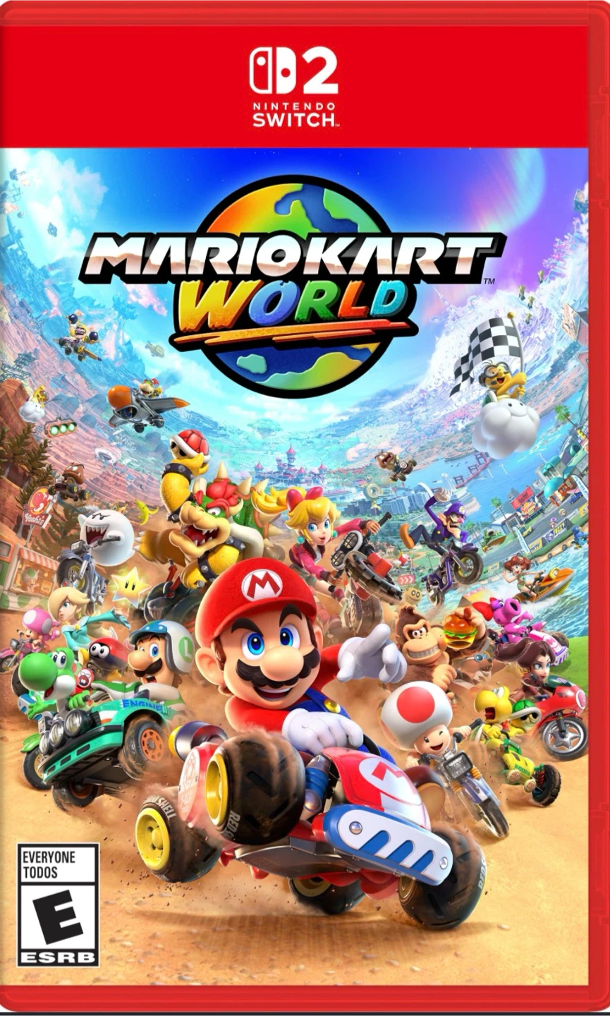Mario Kart World Nintendo Switch 2, no box, just the chip - photo 3