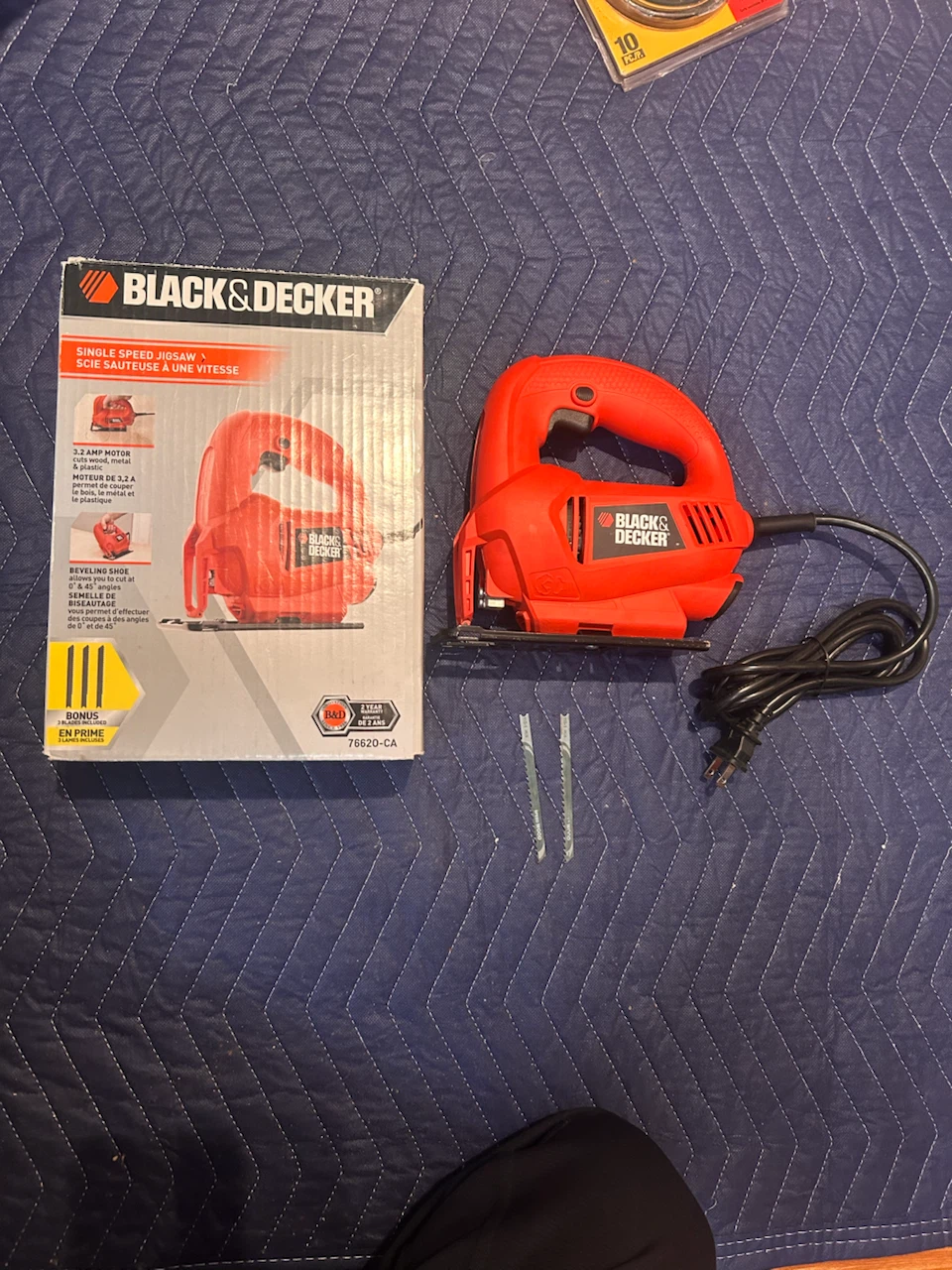 Black & Decker Single Speed Jigsaw 76620-CA