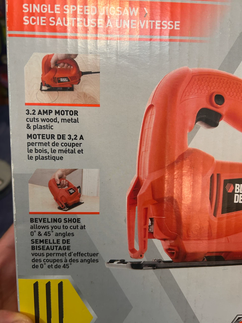 Black & Decker Single Speed Jigsaw 76620-CA - photo 2