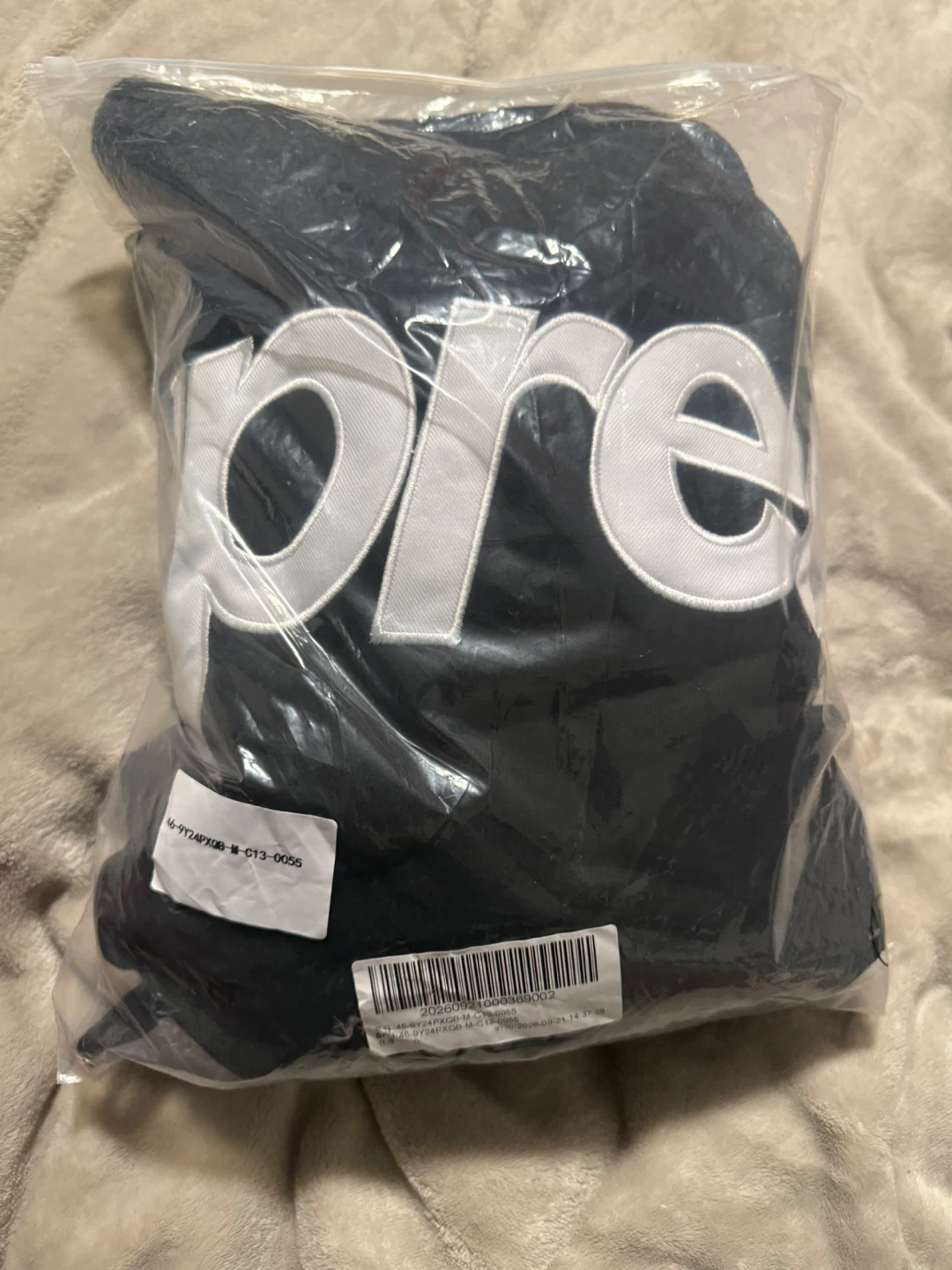Supreme Black Hoodie