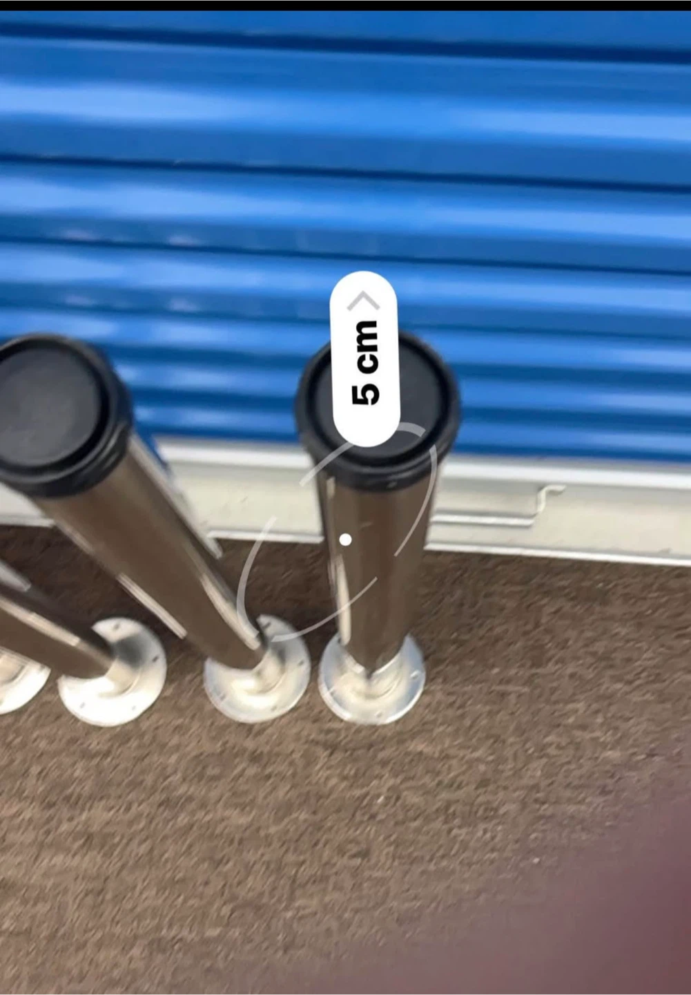 4 Stainless Steel  Legs for table - photo 5