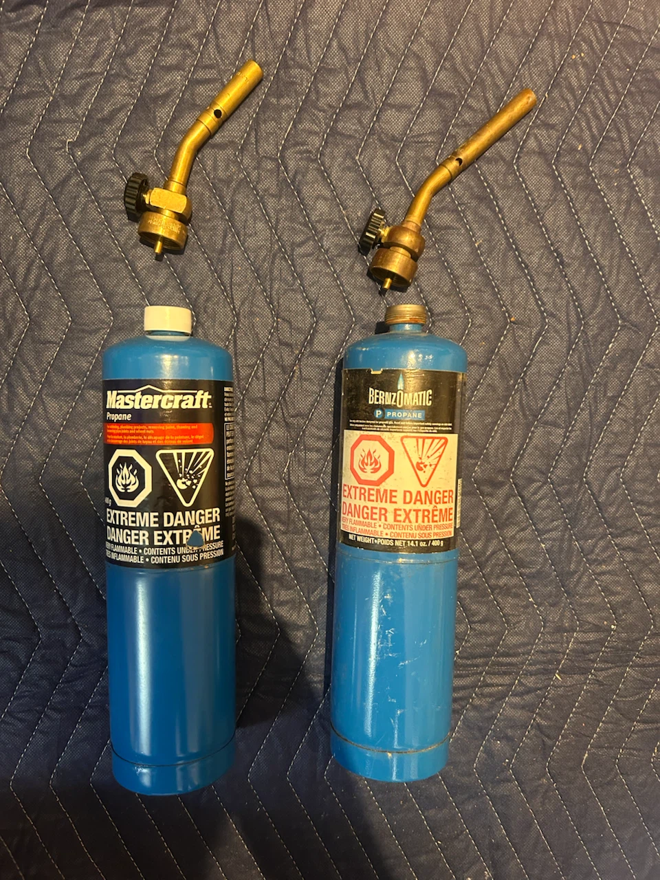 Mastercraft and Bernzomatic Propane Torches