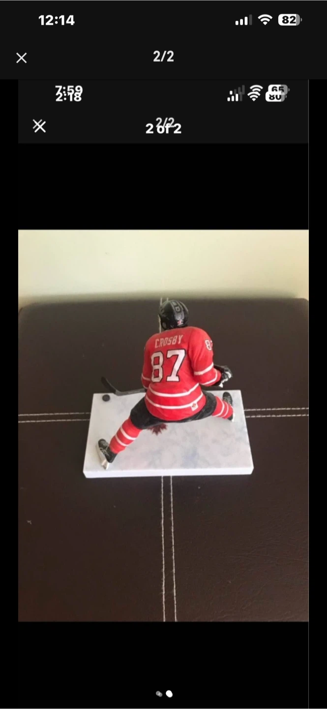Sidney Crosby Team Canada Hockey Figure - photo 2