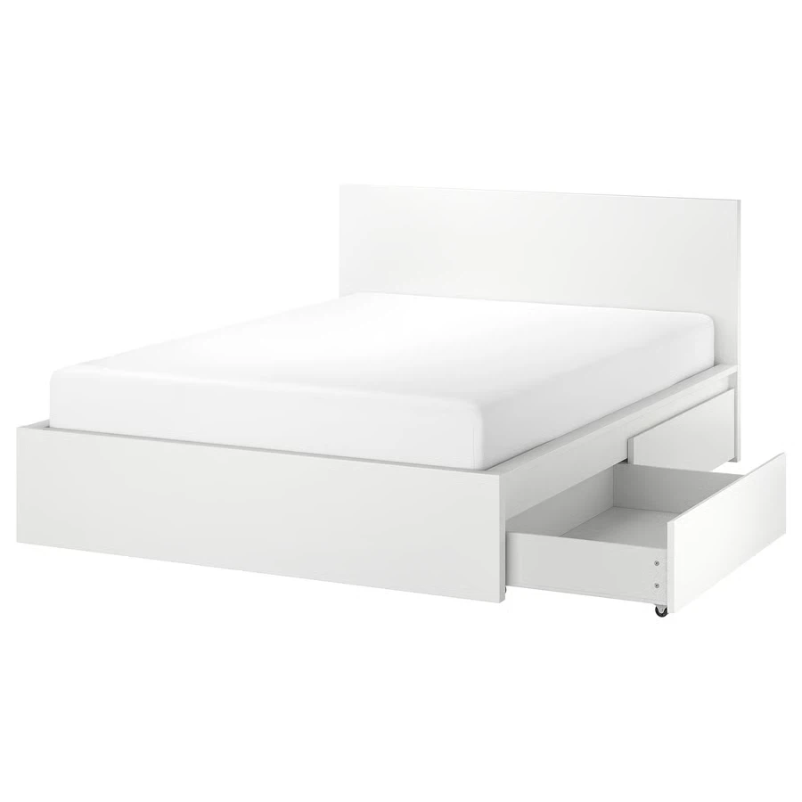 IKEA MALM Bed Frame with Storage