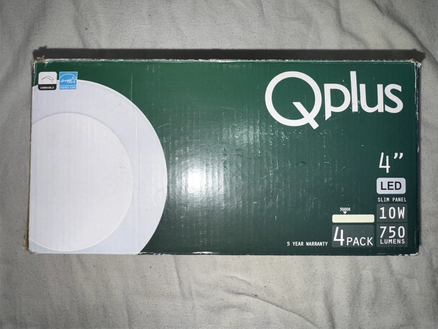 4" LED Slim Panel 4 Pack