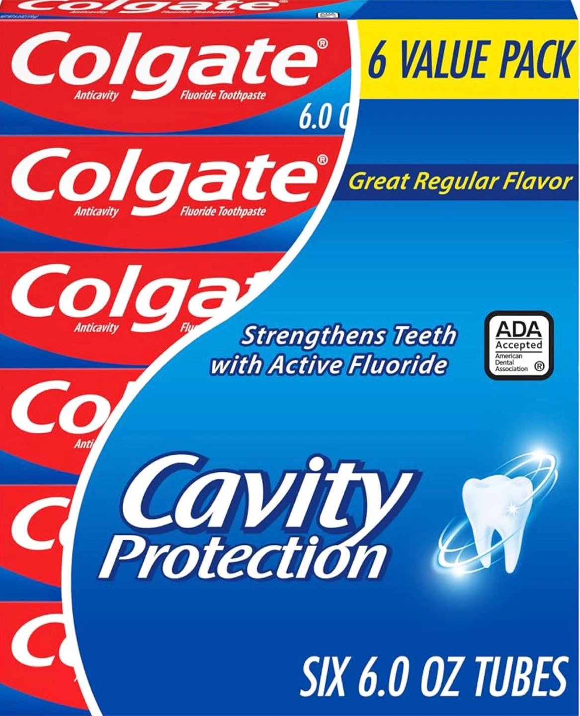 Colgate Cavity Protection Toothpaste 6 Value Pack