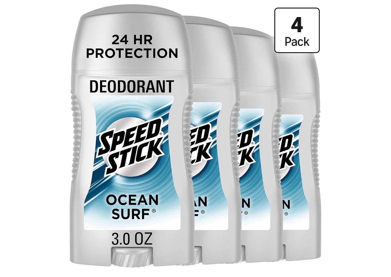 Speed Stick Ocean Surf Deodorant 3.0 oz 4 Pack