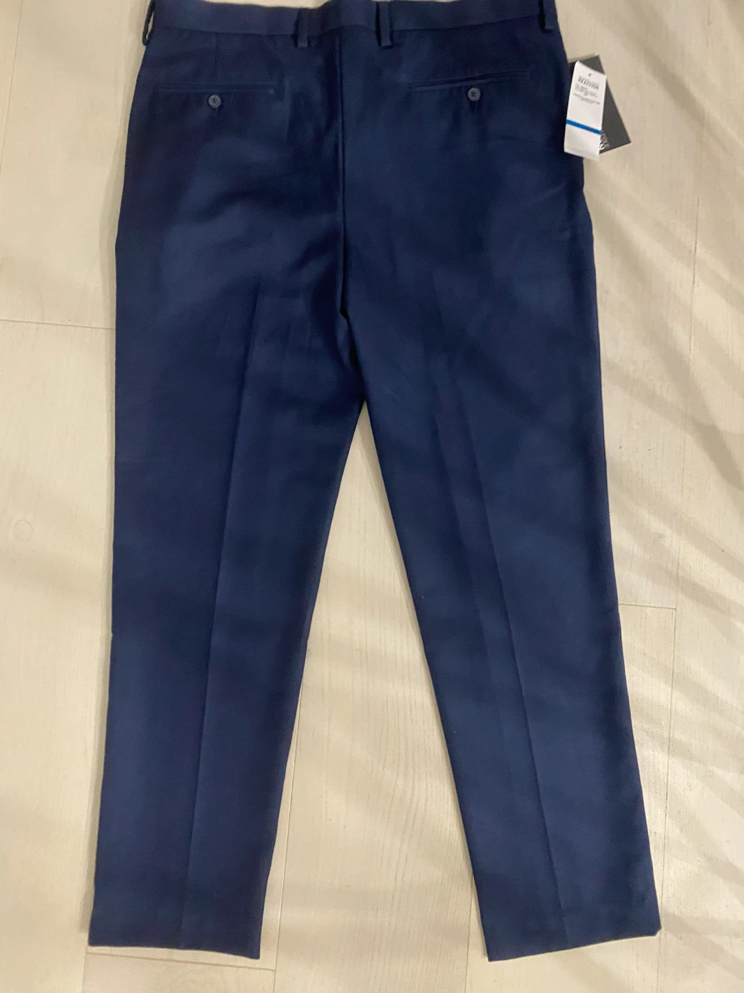 New Kenneth Cole Reaction Slim Fit Pants, Blue, 36x30 - photo 2