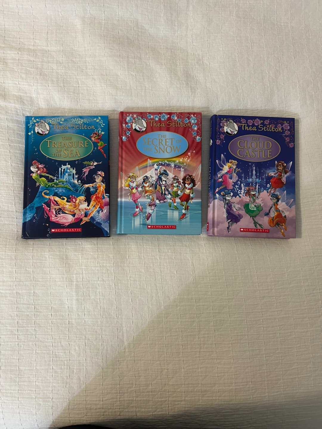 3 Thea Stilton Hardcover Chapter Books