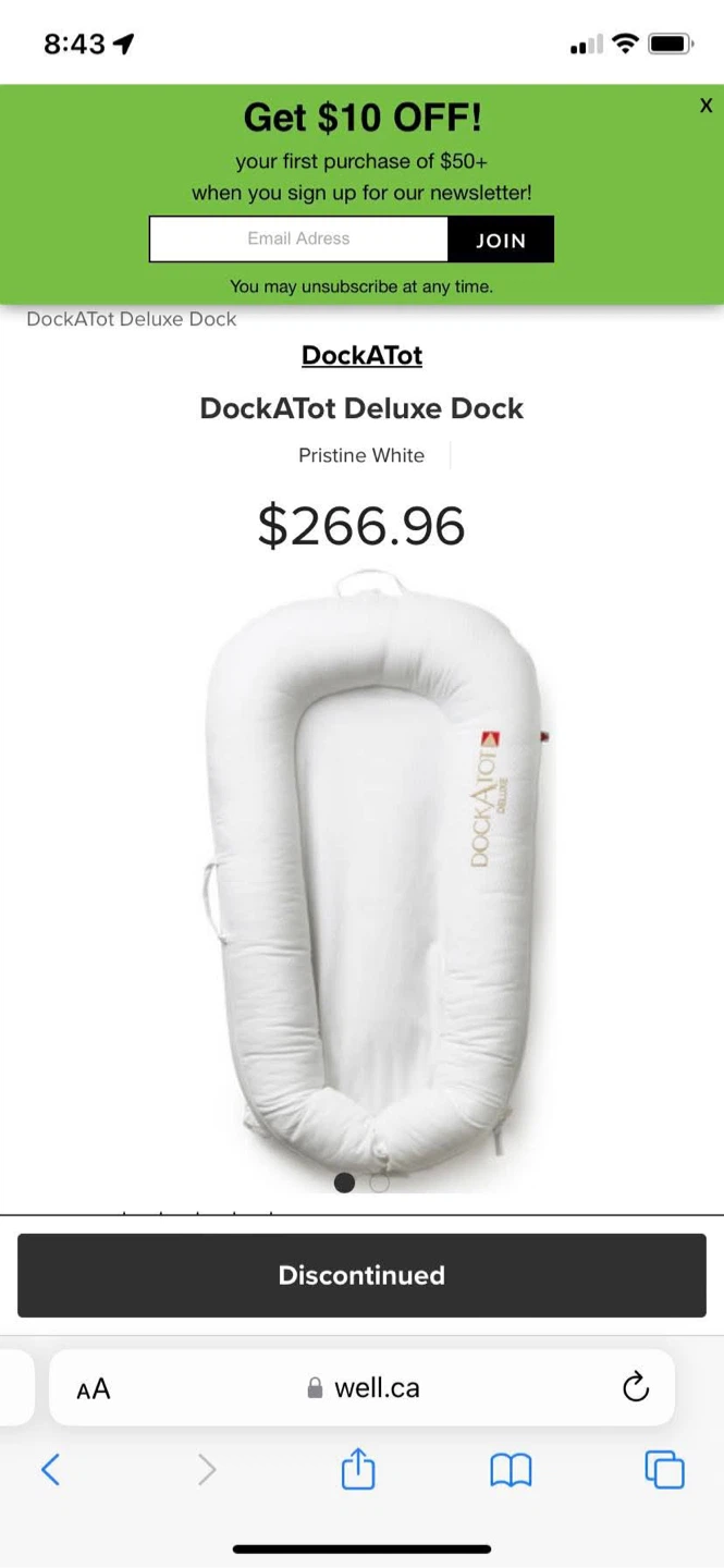 DockATot baby lounger - photo 4