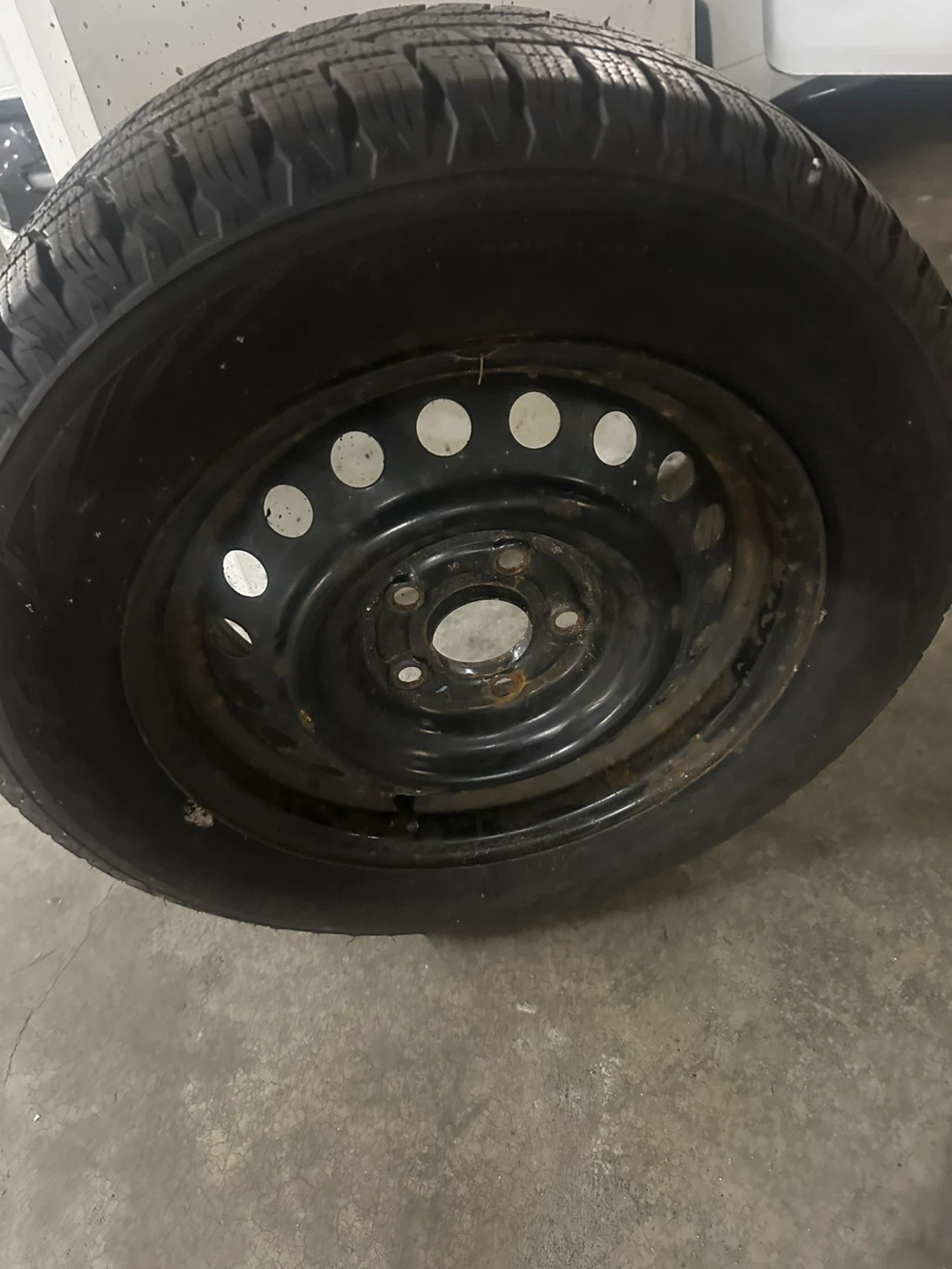 195/65R15 Tire with Steel Rim - photo 3